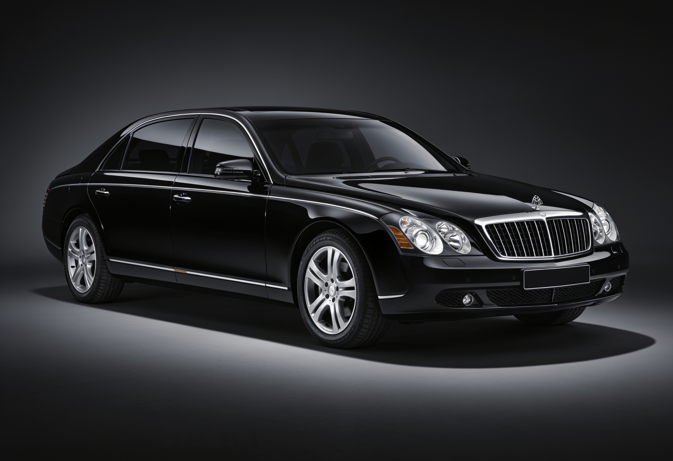 Black executive sedan